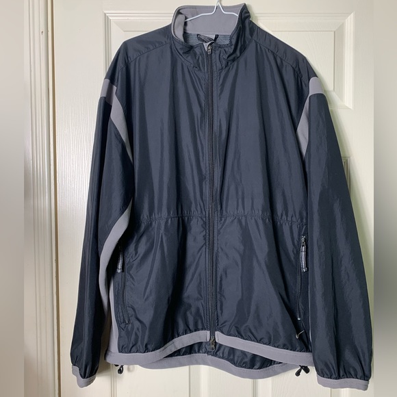 Vintage Nike | Spring 2003 Grey / Black Stretch Panel Track Jacket - Large - Picture 2 of 9